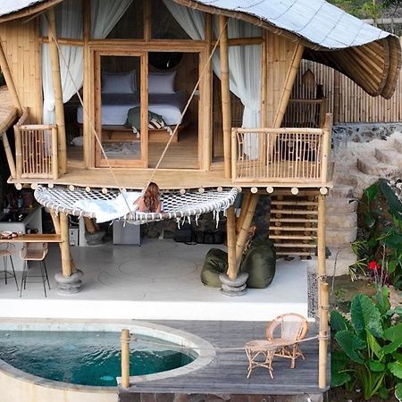 Kalma Bamboo Eco Lodge Kuta  Экстерьер фото