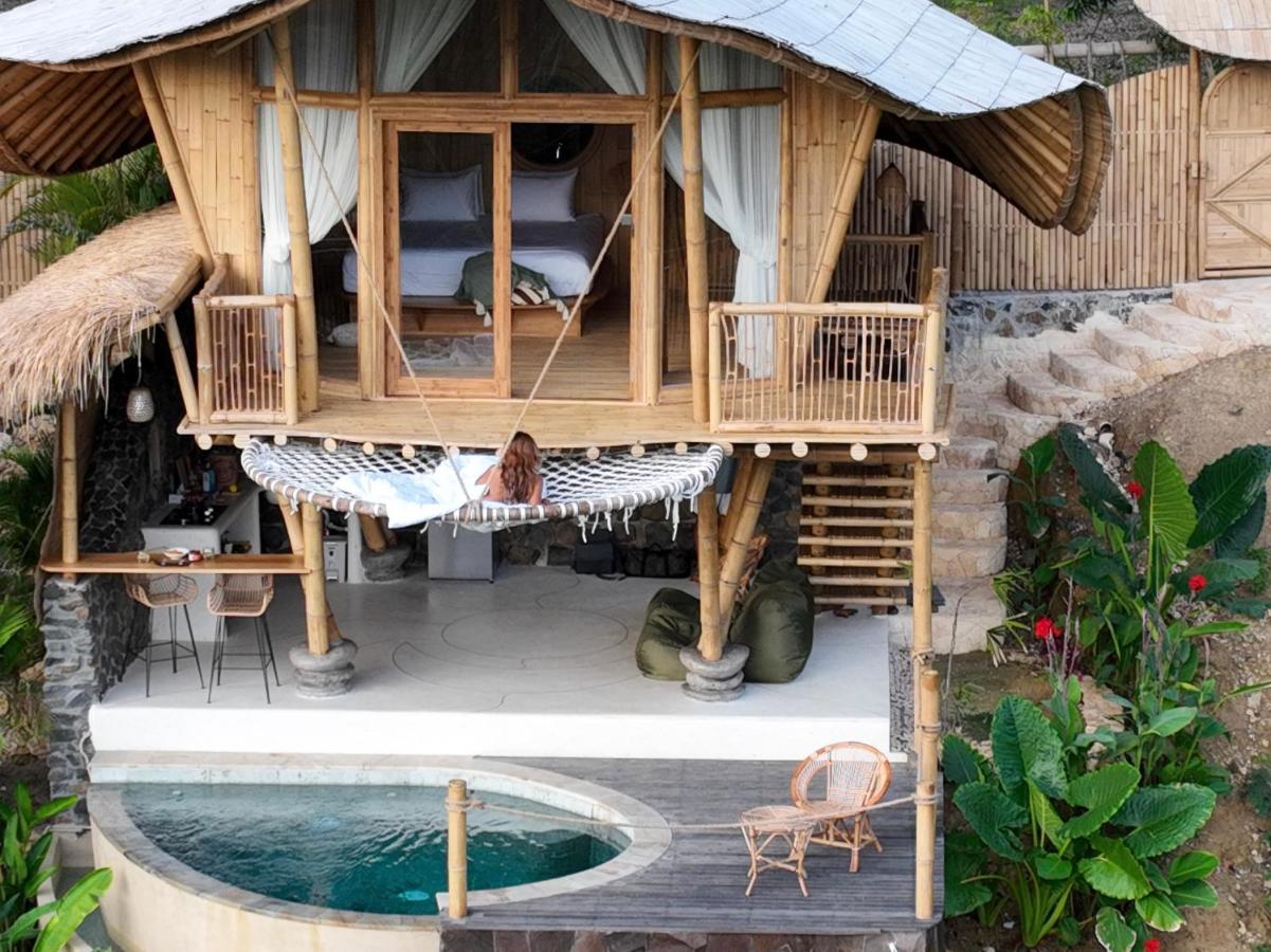 Kalma Bamboo Eco Lodge Kuta  Экстерьер фото